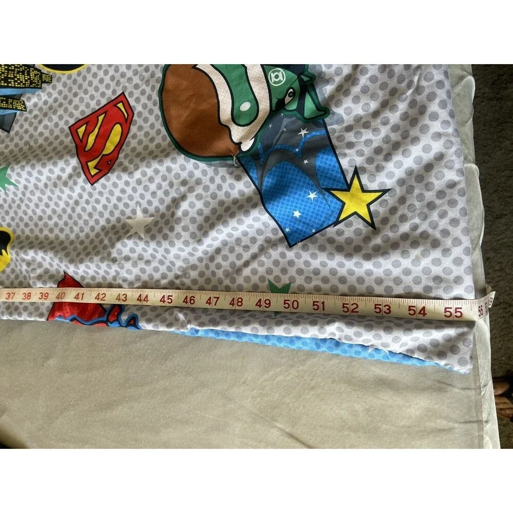 Warner Bros. Super Heros Batman, Superman & Green Lantern Comforter Kids Bedroom